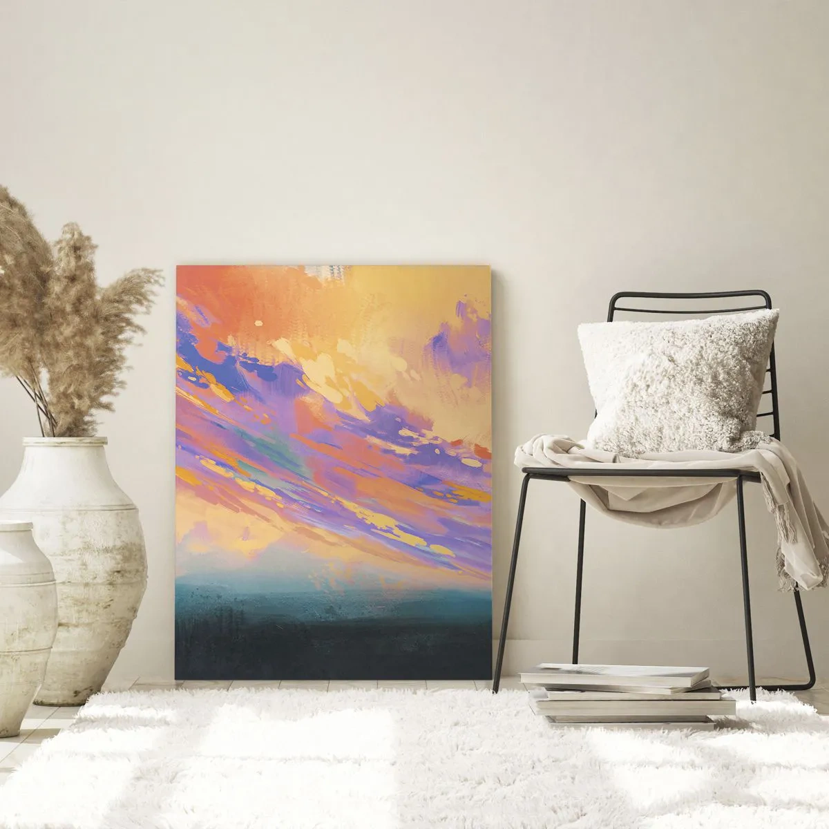 Billede på glas - Tiltrækningskraft - 70x100 cm