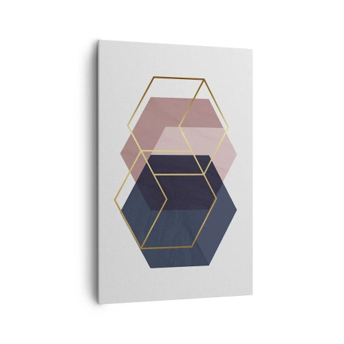 Lærredstryk - Billede på lærred - Styrken ved enkelhed - 80x120 cm