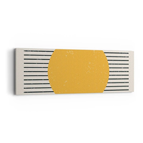 Lærredstryk - Billede på lærred - Enkelthedens kraft - 90x30 cm