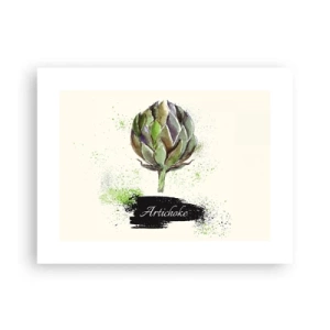 Plakat - Eviva grøntsager! - 40x30 cm