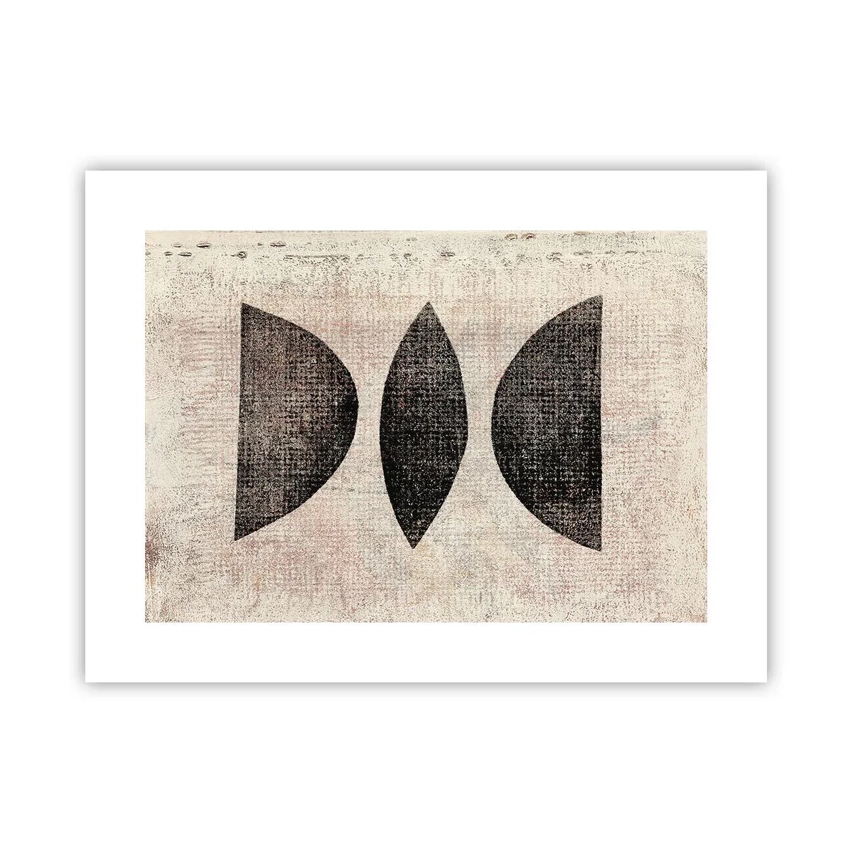 Plakat - Etnisk abstraktion - 40x30 cm