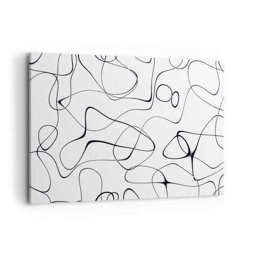 Lærredstryk - Billede på lærred - Livets veje, skæbnens omskiftelser - 120x80 cm