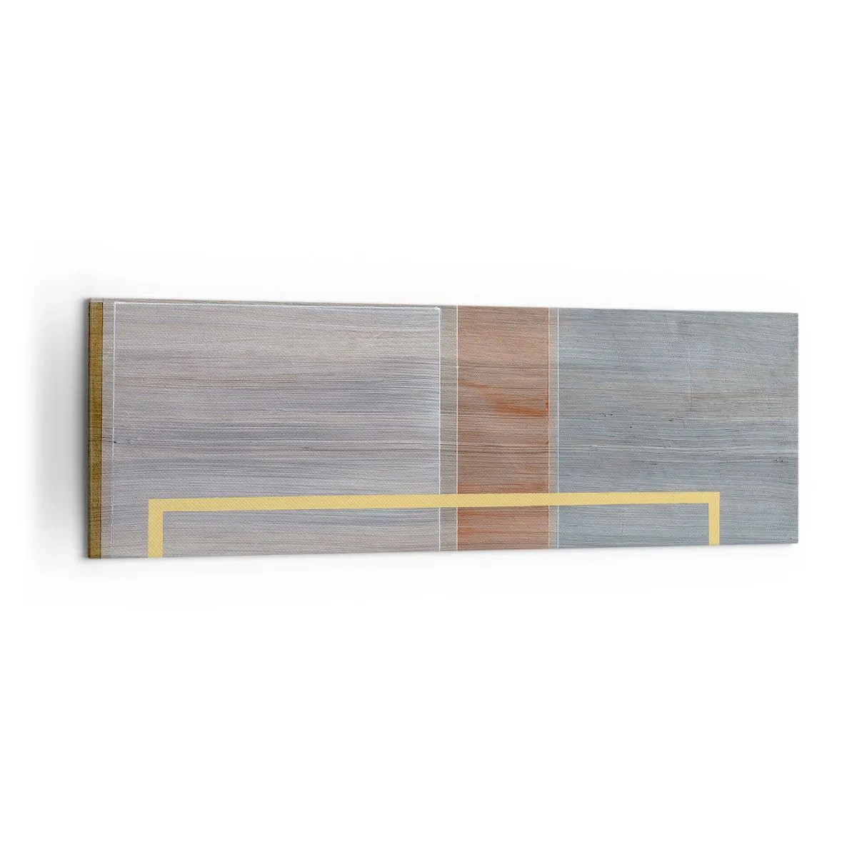 Lærredstryk - Billede på lærred - Lige og rolig - 160x50 cm