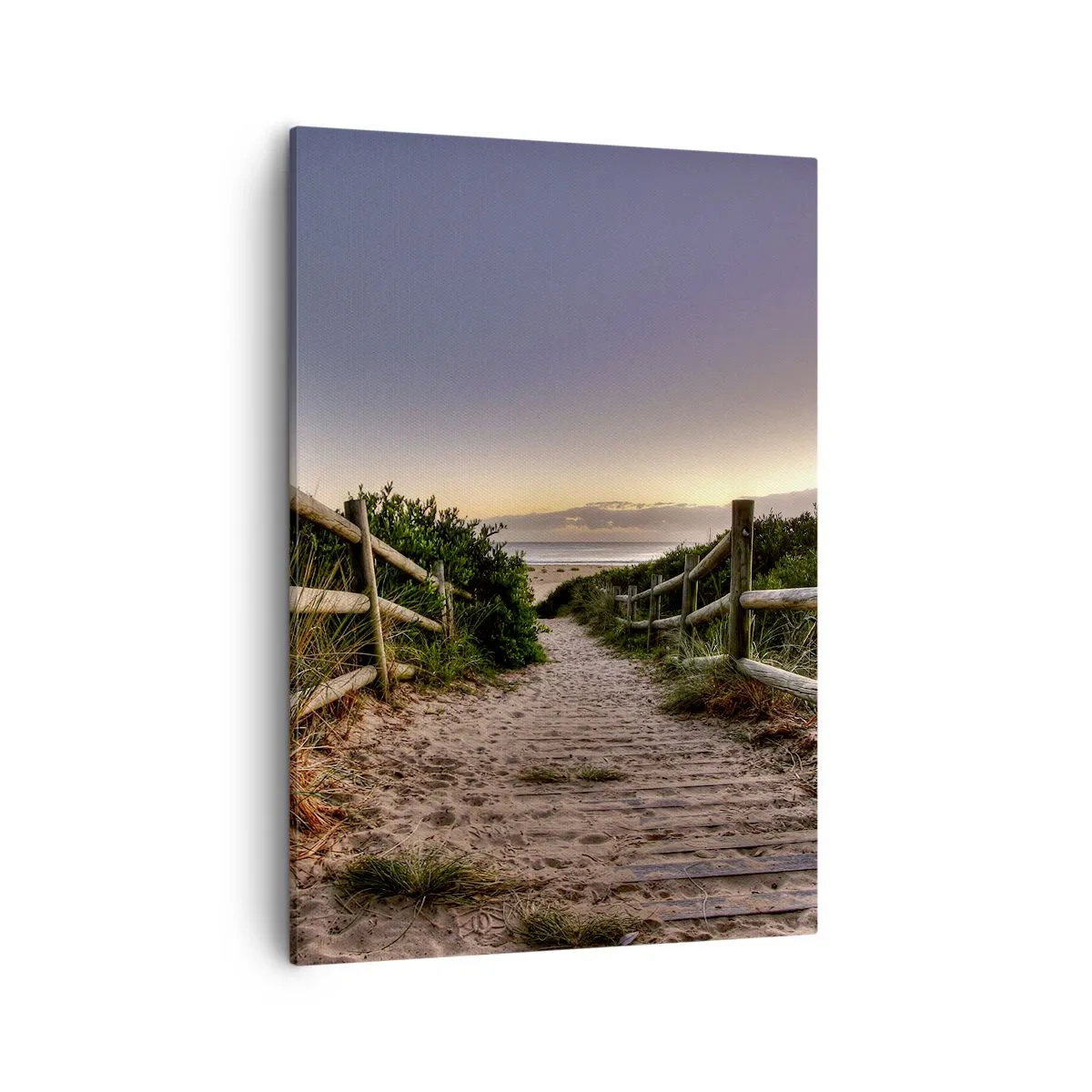 Lærredstryk - Billede på lærred - Du kan allerede se målet - 50x70 cm