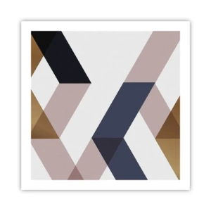 Plakat - Planer og vinkler - 60x60 cm