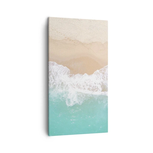 Lærredstryk - Billede på lærred - Kærlig berøring - 45x80 cm