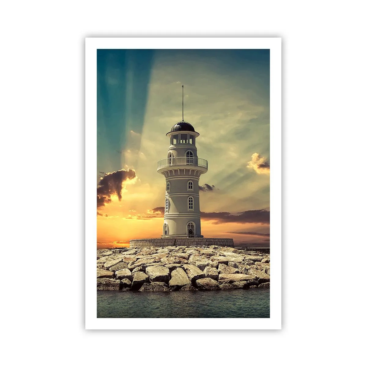 Plakat - Lys - Godhed - Skønhed - 61x91 cm