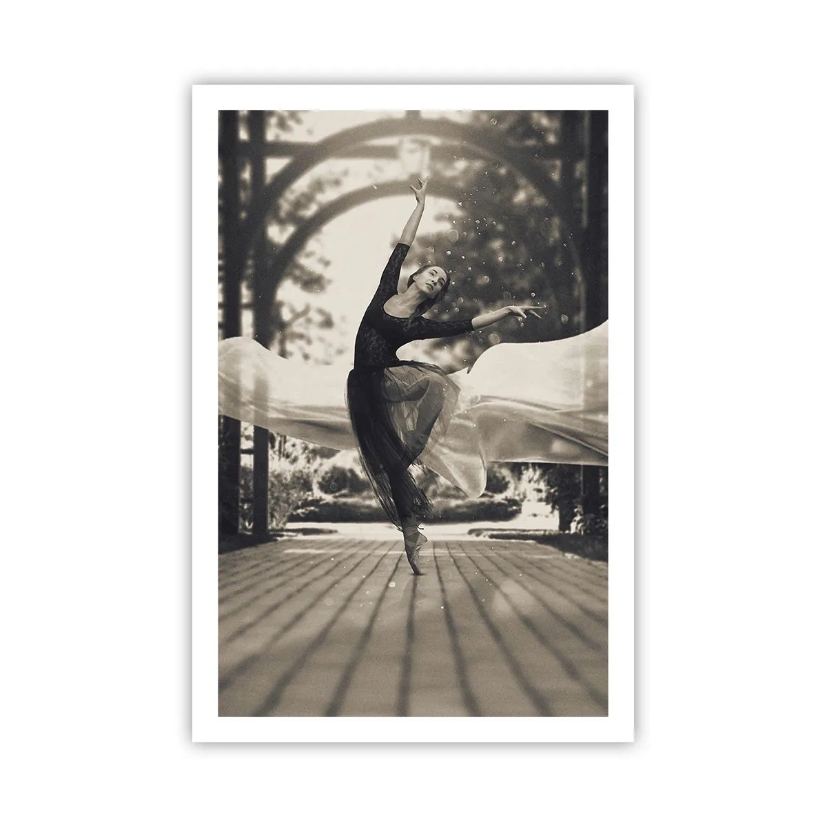 Plakat - Dans i haven - 61x91 cm