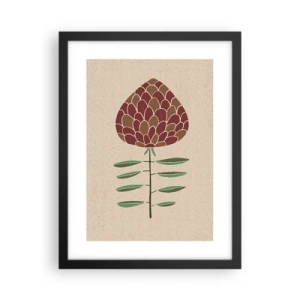 Plakat i sort ramme - Som en stor pind - 30x40 cm
