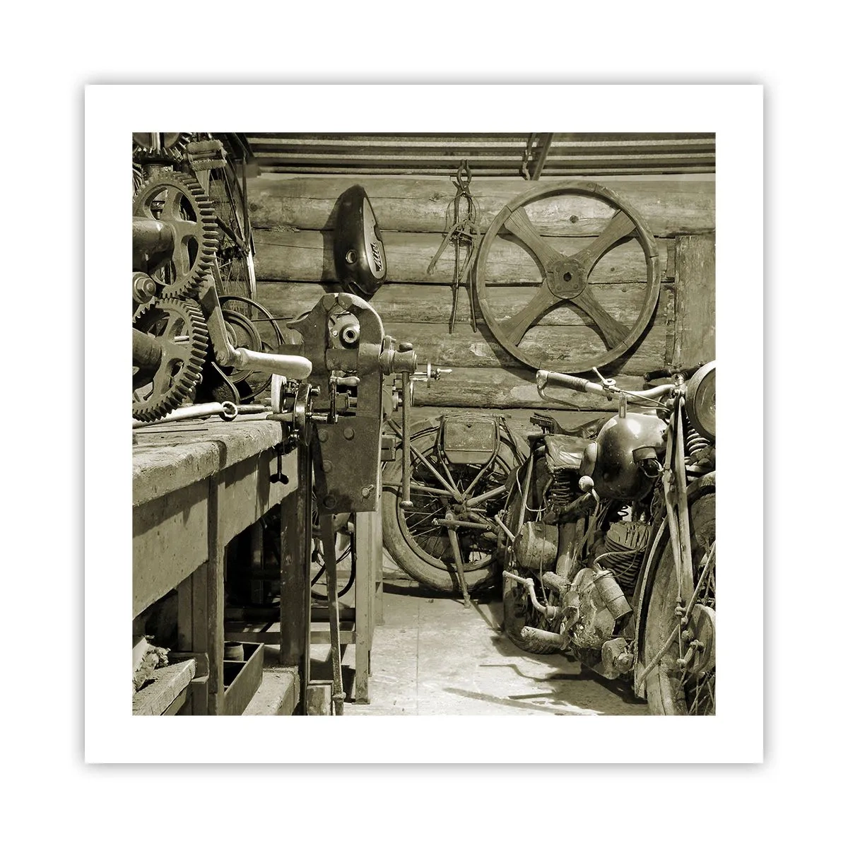 Plakat - I onkel Wladeks skur - 50x50 cm