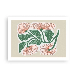 Plakat - Folkeligt og moderne - 70x50 cm