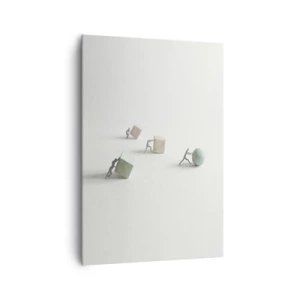 Lærredstryk - Billede på lærred - Selve livet - 70x100 cm