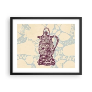 Plakat i sort ramme - Skønheden i hverdagslivet - 50x40 cm