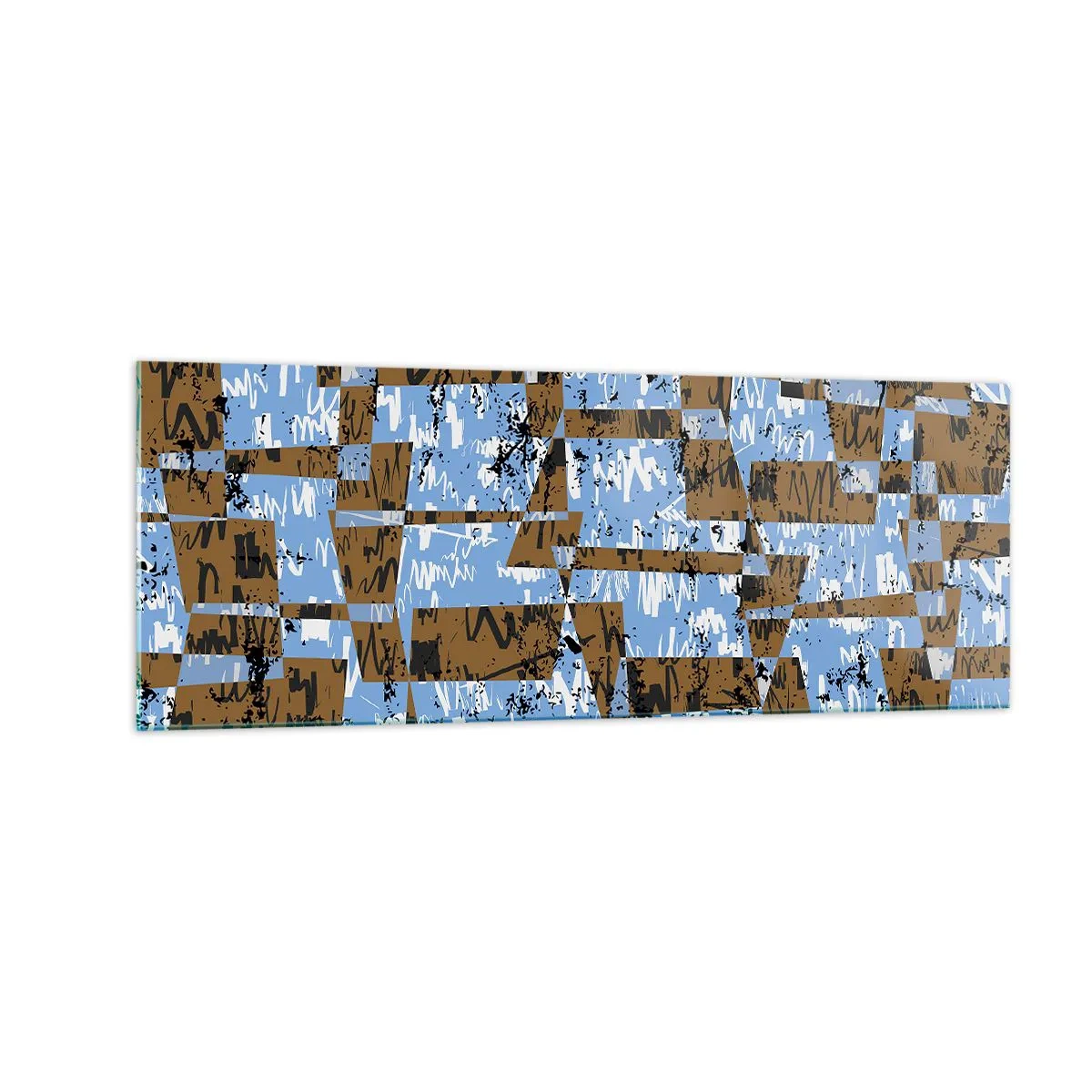 Billede på glas - Ikke oversvømmet udskæring - 140x50 cm