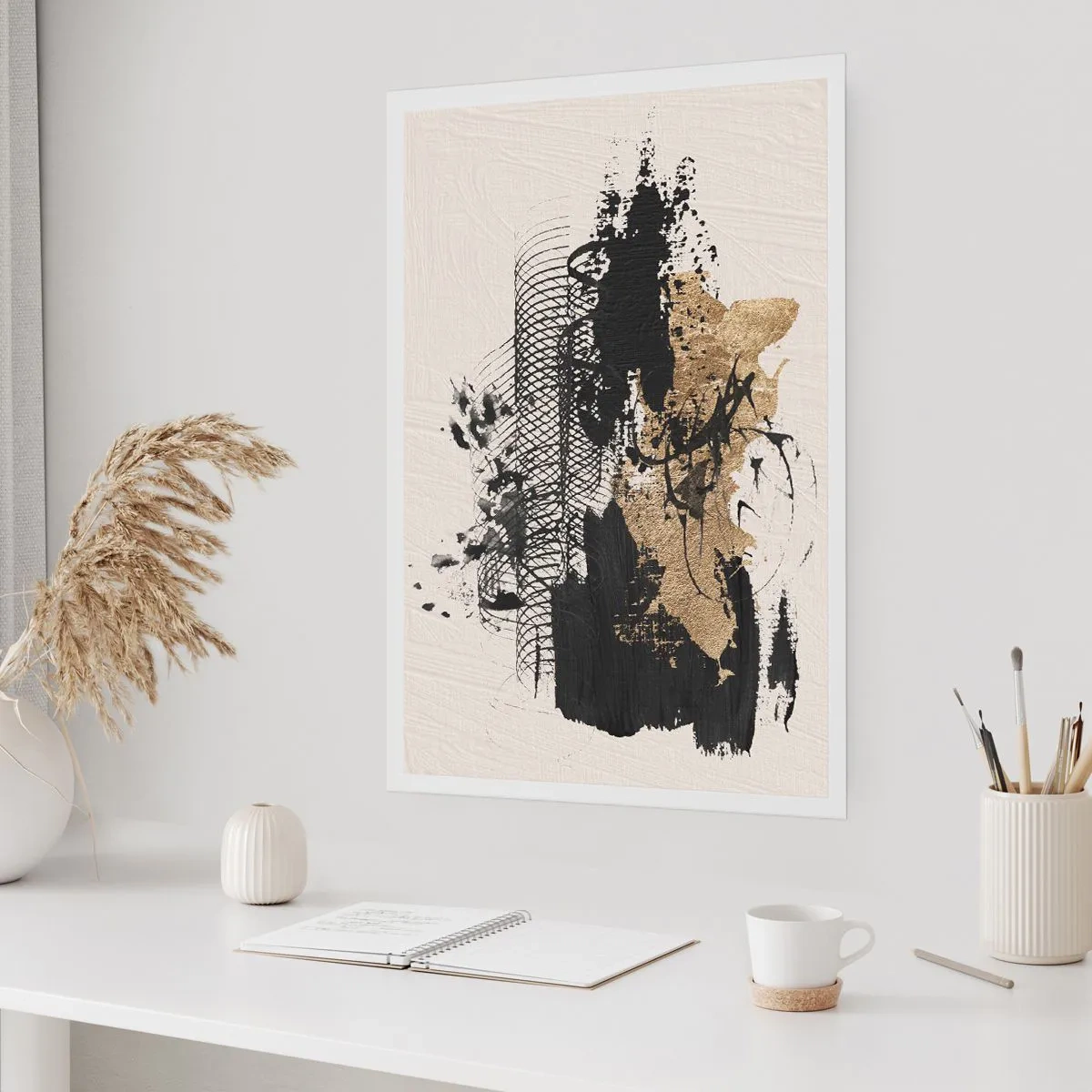 Plakat - Komposition med lidenskab - 61x91 cm