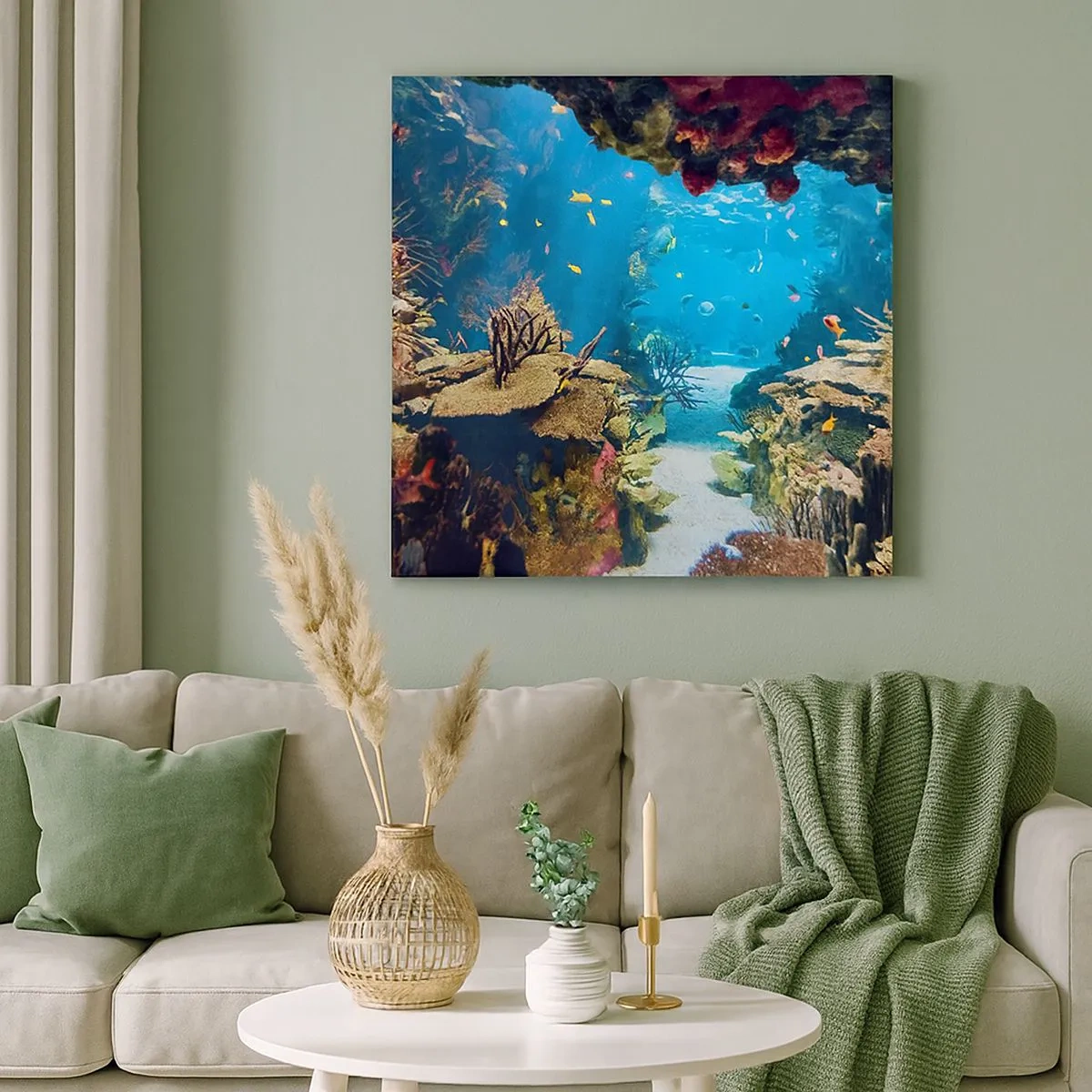 Lærredstryk - Billede på lærred - Du har ikke engang drømt - 30x30 cm