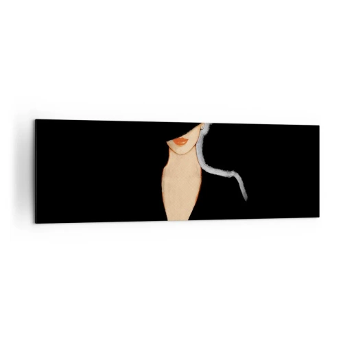 Lærredstryk - Billede på lærred - Elegance og stil - 160x50 cm