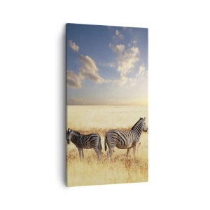 Lærredstryk - Billede på lærred - Gå væk, forstyrr ikke freden - 45x80 cm
