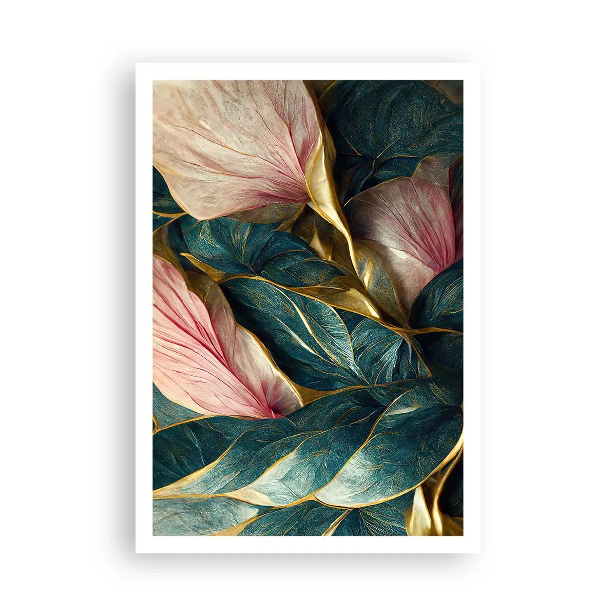 Plakat - Naturlig elegance og stil - 70x100 cm