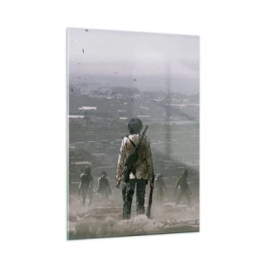 Billede på glas - Den sidste retfærdige person? - 50x70 cm