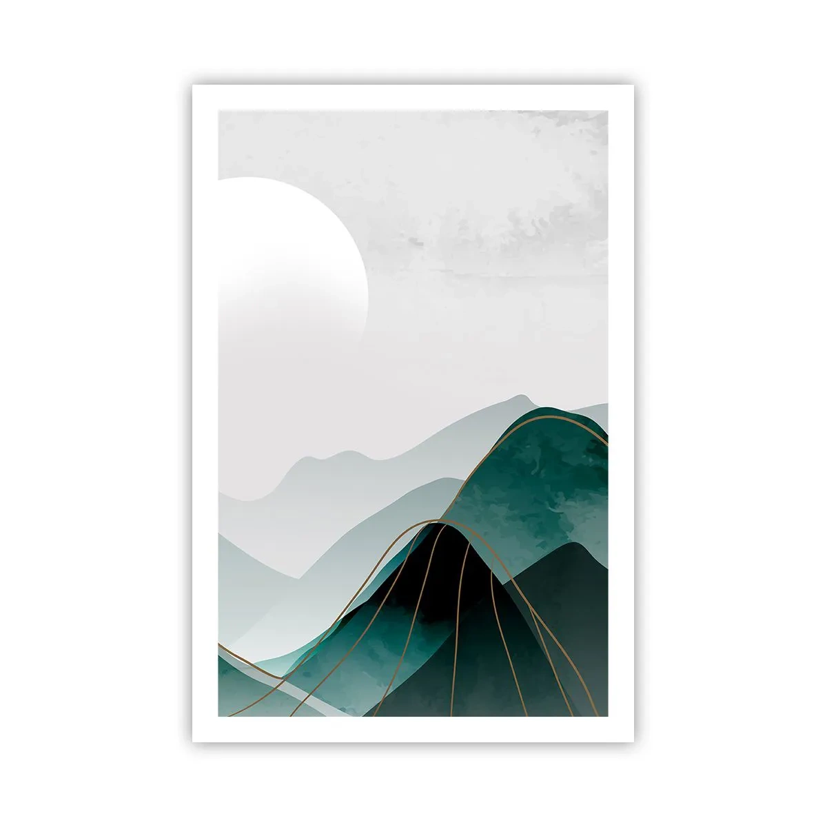 Plakat - I fuld majestæt - 61x91 cm