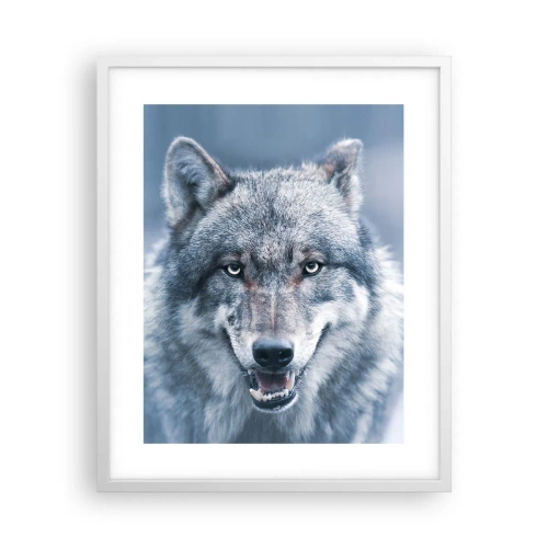 Plakat i hvid ramme - Vil du tage udfordringen op? - 40x50 cm