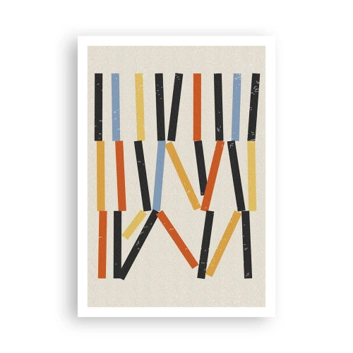 Plakat - Vandret komposition - 70x100 cm