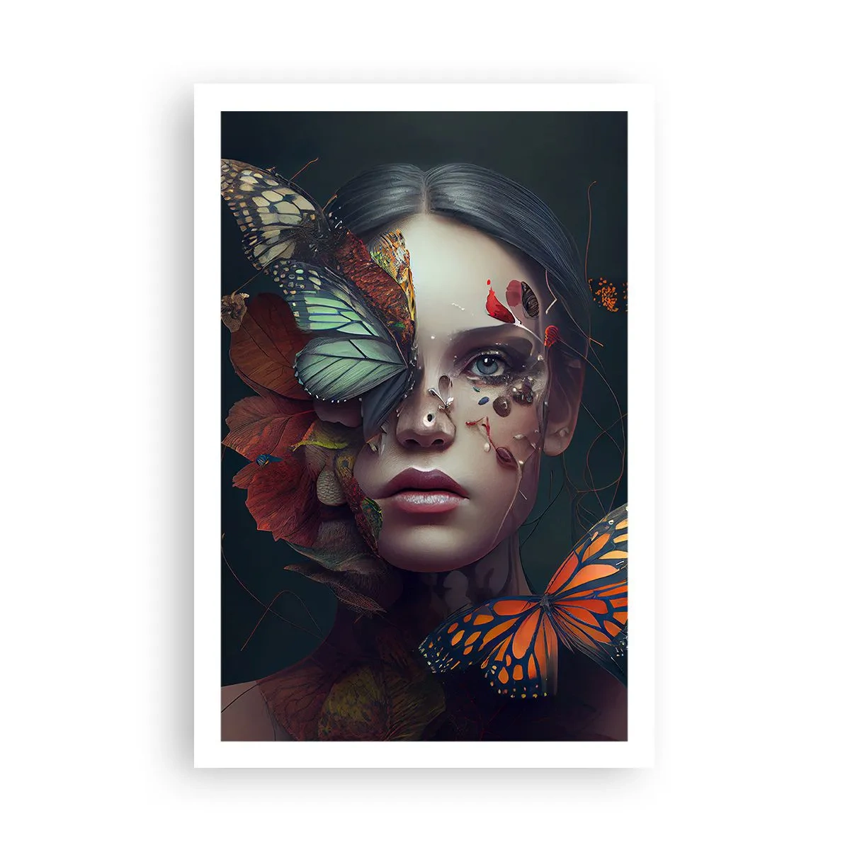 Plakat - En vidunderlig metamorfose - 61x91 cm