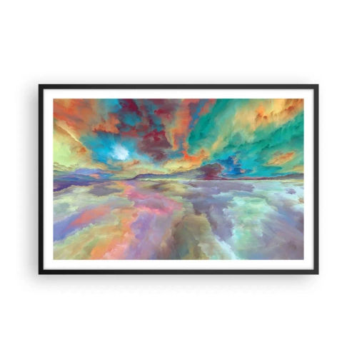 Plakat i sort ramme - To himle - 91x61 cm