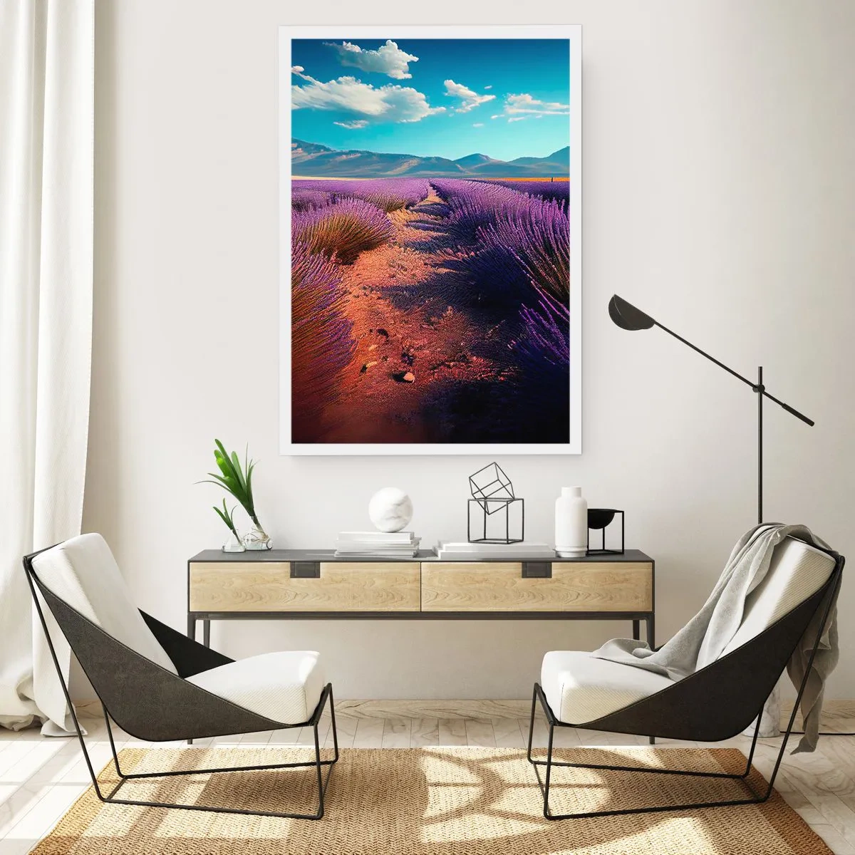 Plakat - Duftende marker - 70x100 cm