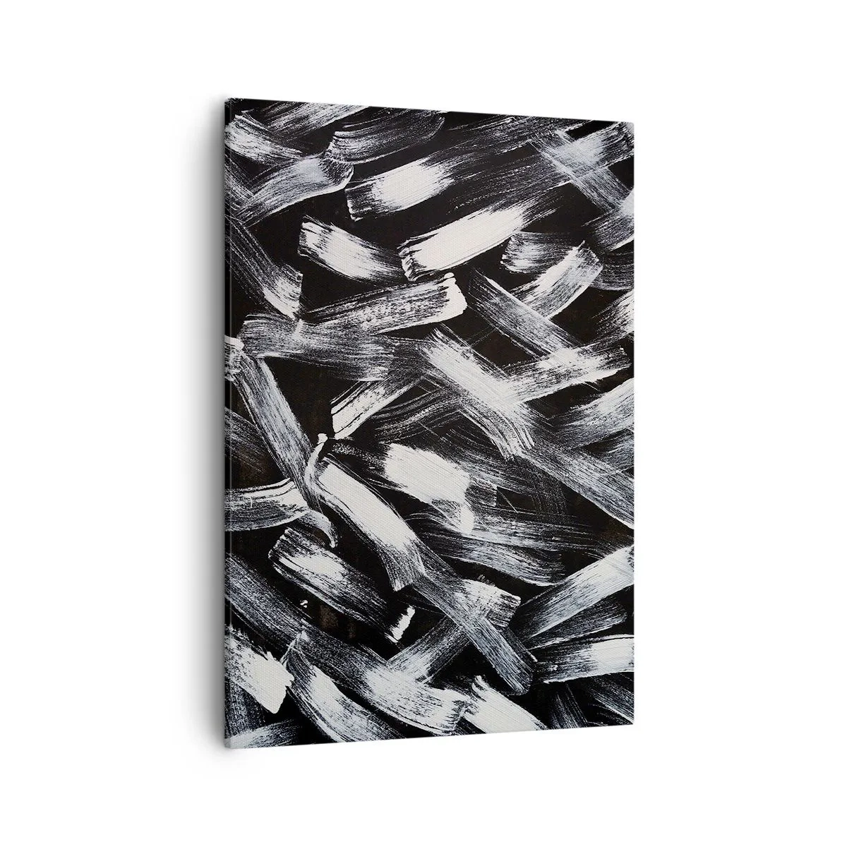 Lærredstryk - Billede på lærred - Abstraktion i den industrielle ånd - 50x70 cm
