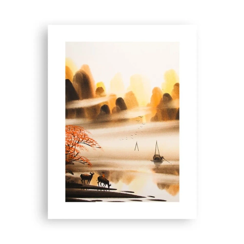 Plakat - Længere væk end det fjerne Østen - 30x40 cm