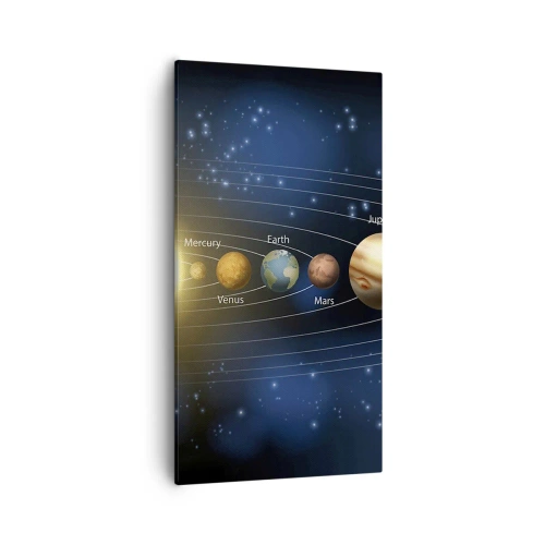 Lærredstryk - Billede på lærred - En ud af ti - 55x100 cm