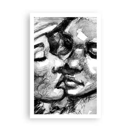 Plakat - Et ømt øjeblik - 61x91 cm