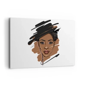 Lærredstryk - Billede på lærred - Sød som chokolade - 120x80 cm