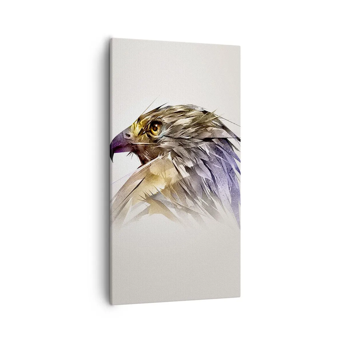 Lærredstryk - Billede på lærred - Portræt af en kriger - 55x100 cm