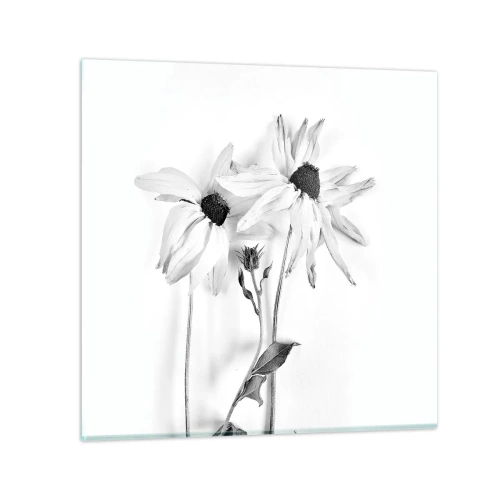 Billede på glas - Ingen ønsker at være alene - 50x50 cm