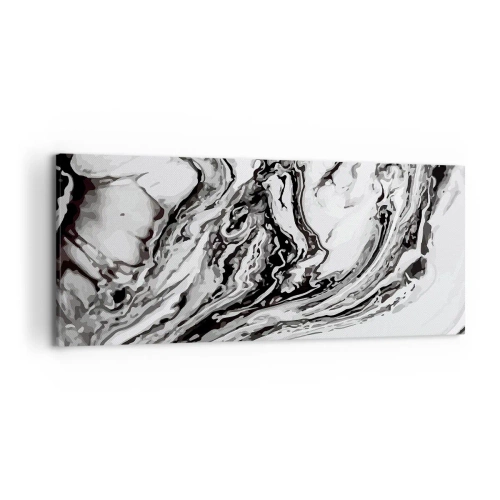 Lærredstryk - Billede på lærred - I begyndelsen var det kaos - 120x50 cm