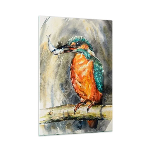 Billede på glas - Naturens lov - 80x120 cm