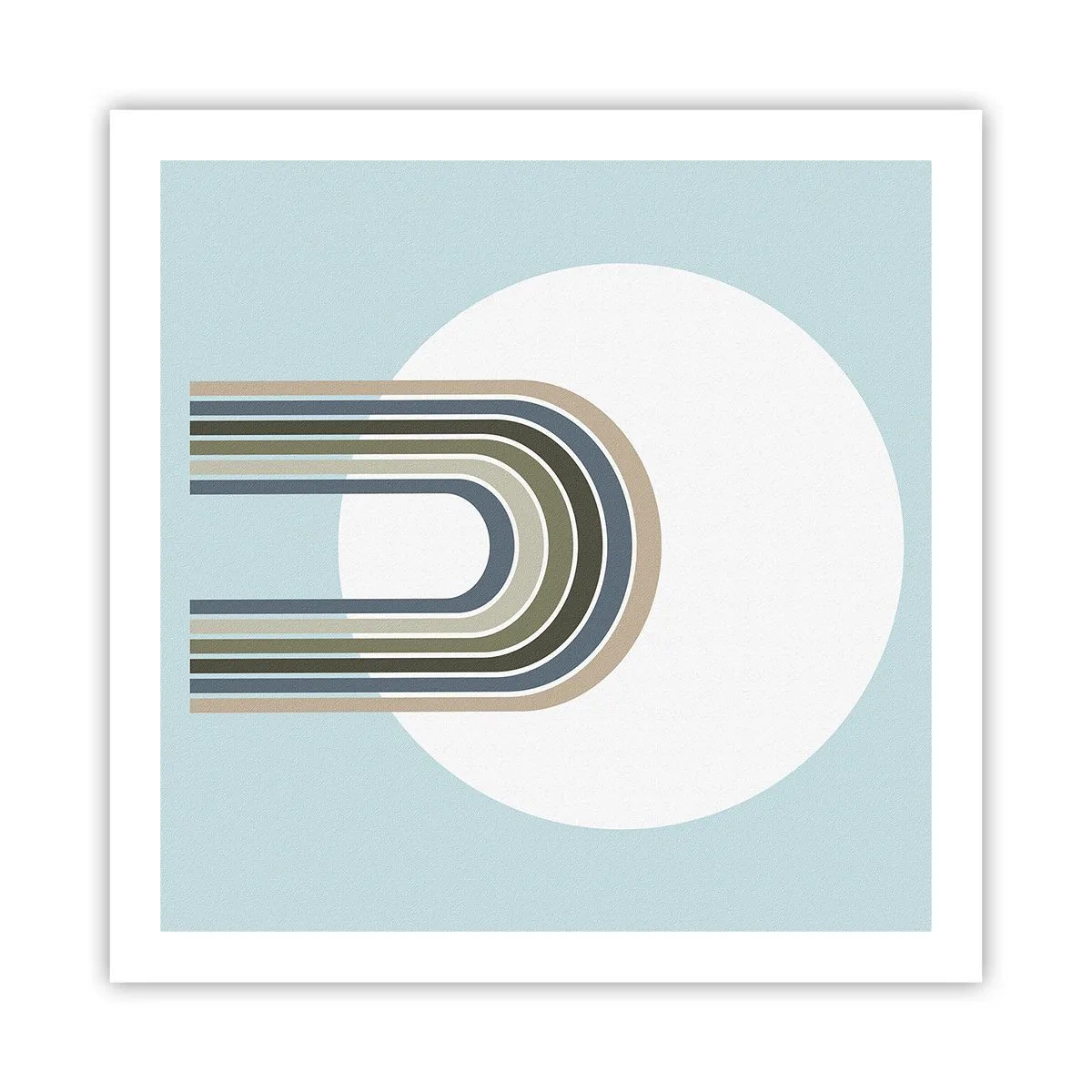 Plakat - Uimodståelig tiltrækningskraft - 60x60 cm