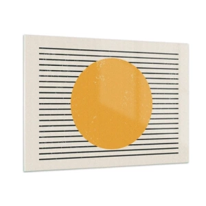 Billede på glas - Enkelthedens kraft - 100x70 cm