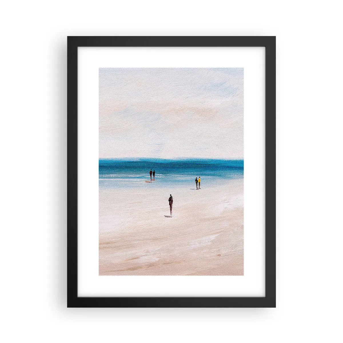 Plakat i sort ramme - Et naturligt behov - 30x40 cm