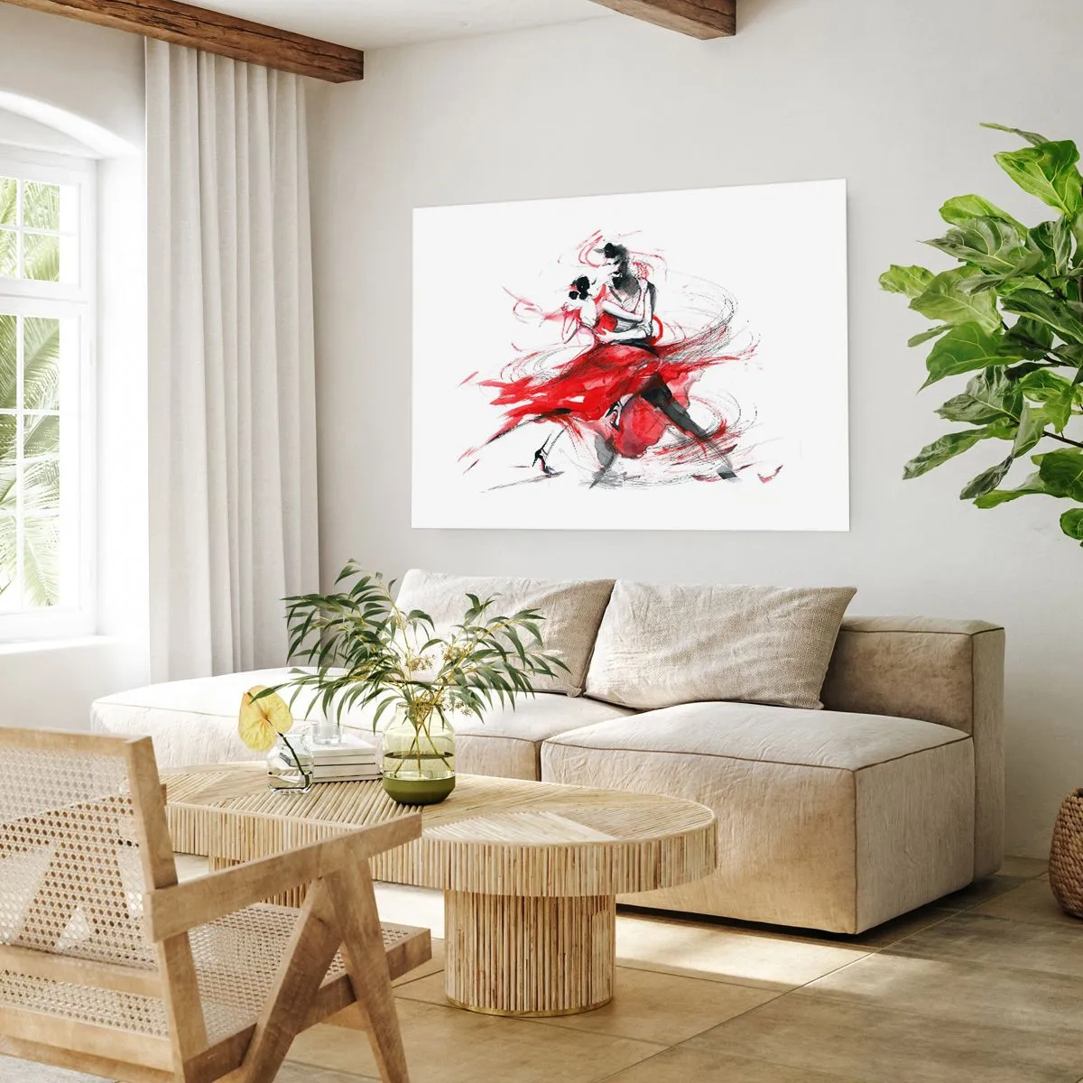 Plakat - Tango - passionens rytme - 100x70 cm