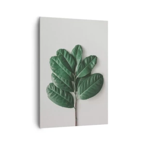 Lærredstryk - Billede på lærred - Tegning af selve naturen - 70x100 cm