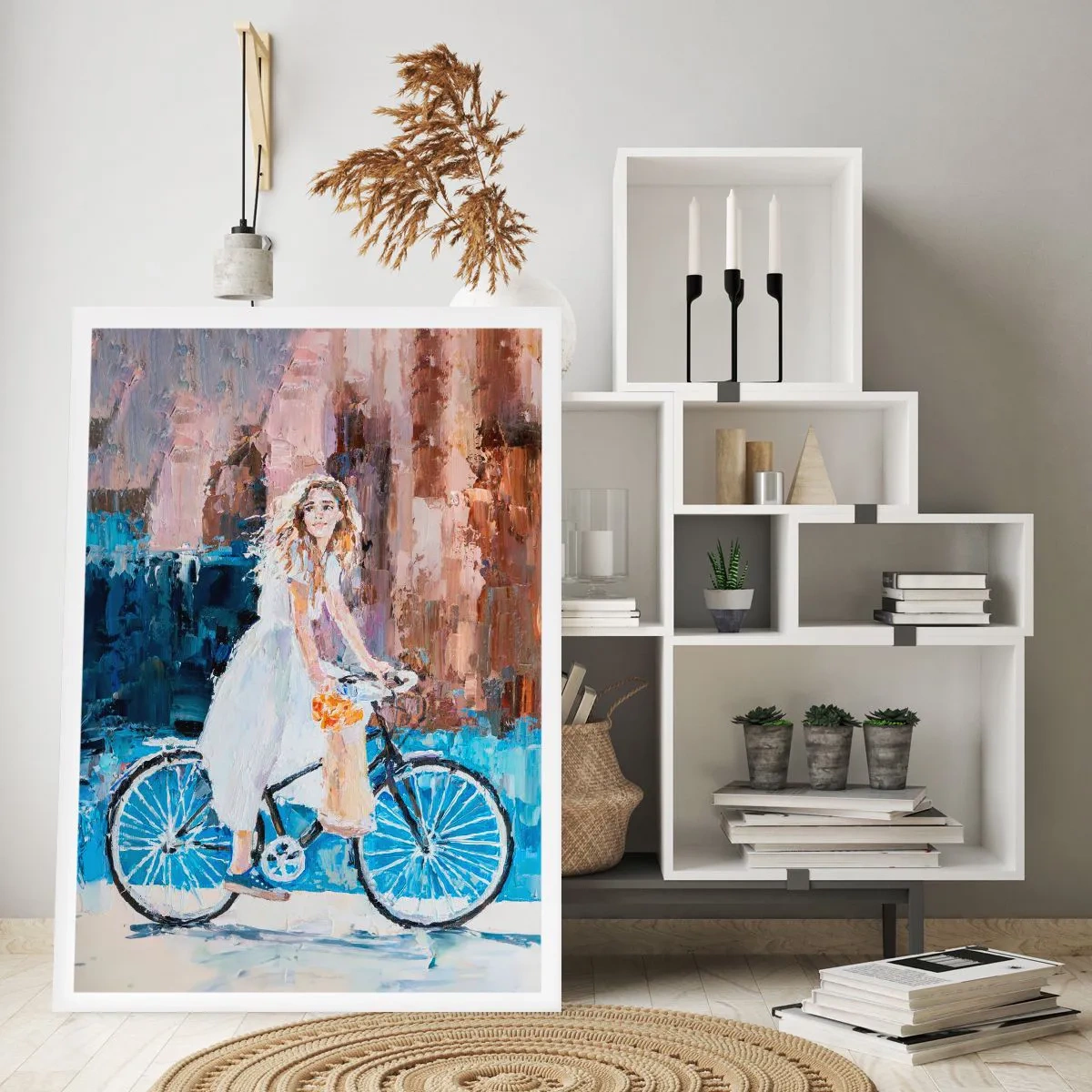 Plakat - Glæde om morgenen - 61x91 cm