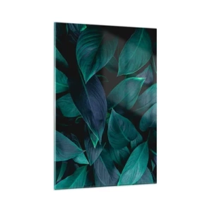 Billede på glas - Grønt i sig selv - 80x120 cm