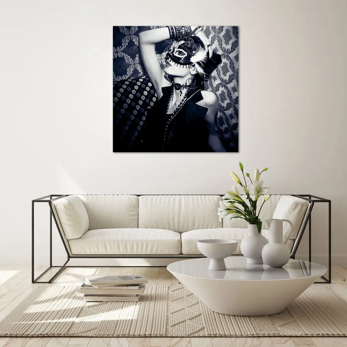 Billede på glas - Dekorationer, pynt, mønstre... - 40x40 cm