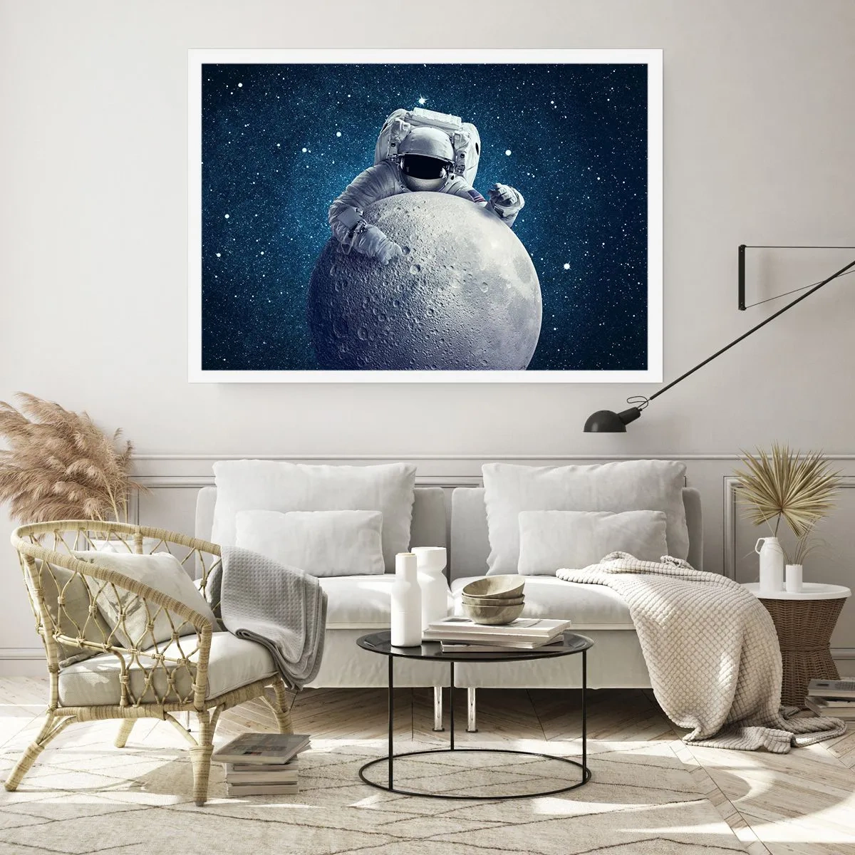 Plakat - Kosmisk spøgefugl - 91x61 cm