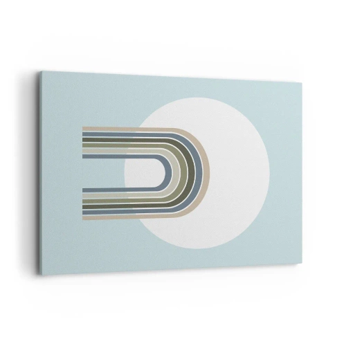 Lærredstryk - Billede på lærred - Uimodståelig tiltrækningskraft - 100x70 cm