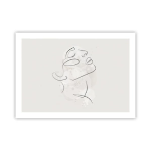 Plakat - Skitse af drømmen - 70x50 cm